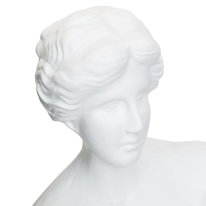 Statueta Venus, ceramica, alba, H.98 cm, 214851