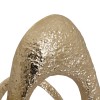 Decoratiune Dana, marmura, aluminiu, auriu, H.34 cm, 214852