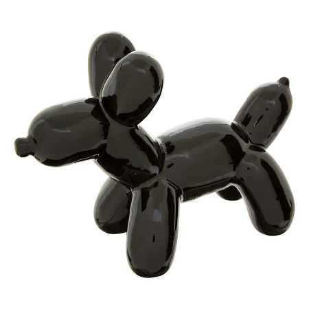 Decoratiune Theo, ceramica, neagra, L.19 cm, 214934C
