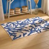 Covor Oceania, bumbac, bleu, 120X170 cm, 215463A