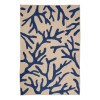 Covor Oceania, bumbac, bleu, 120X170 cm, 215463A