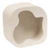 Raft de perete Evy, MDF, alb, 28x28 cm, 215519