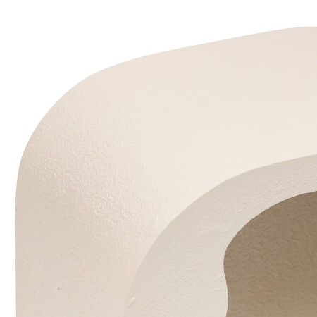 Raft de perete Evy, MDF, alb, 28x28 cm, 215519