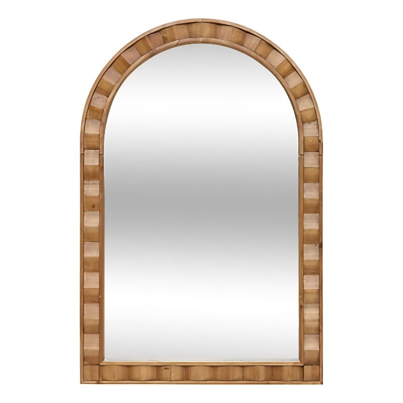Oglinda Lucas, lemn de brad, sticla, H.106 cm, 215582