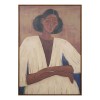 Tablou canvas Aicha, MDF, maro, 70x100 cm, 215597