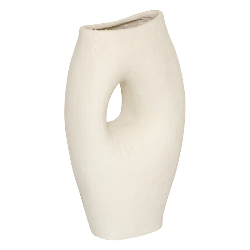 Vaza Brea, magneziu, alba, H.51 cm, 219014