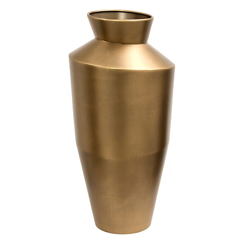 Vaza Barrel, metal, aurie, H.40 cm, 219018