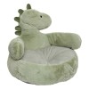 Fotoliu copii Zafa Dino, poliester, verde, H.42 cm, 219410A