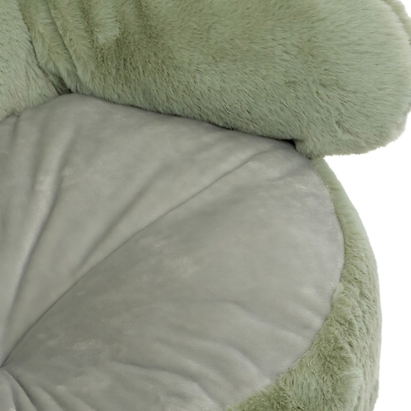Fotoliu copii Zafa Dino, poliester, verde, H.42 cm, 219410A