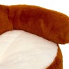 Fotoliu copii Zafa Fox, poliester, portocaliu, H.38 cm, 219410B