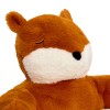 Fotoliu copii Zafa Fox, poliester, portocaliu, H.38 cm, 219410B