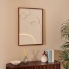 Tablou 3D canvas Melio, MDF, alb, H.68 cm, 219691