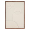 Tablou 3D canvas Melio, MDF, alb, H.68 cm, 219691