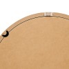 Oglinda Trudy, MDF, aspect travertin, bej, D.55 cm, 219696