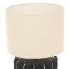 Veioza Malya, ceramica, neagra, 1XE14, H.35 cm, 221629