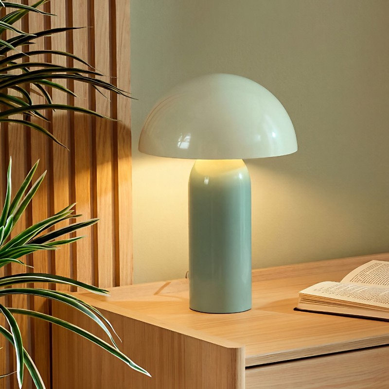 Veioza Lito, metal, verde celadon, 1XE14, H.37 cm, 221630C