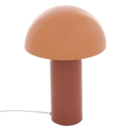 Veioza Lito, metal, terracotta, 1XE14, H.37 cm, 221630E 