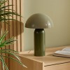 Veioza Lito, metal, verde khaki, 1XE14, H.37 cm, 221630F