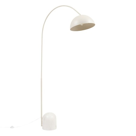Lampadar Shani, metal, ceramica, bej argilos, 1XE27, H.193 cm, 221635 