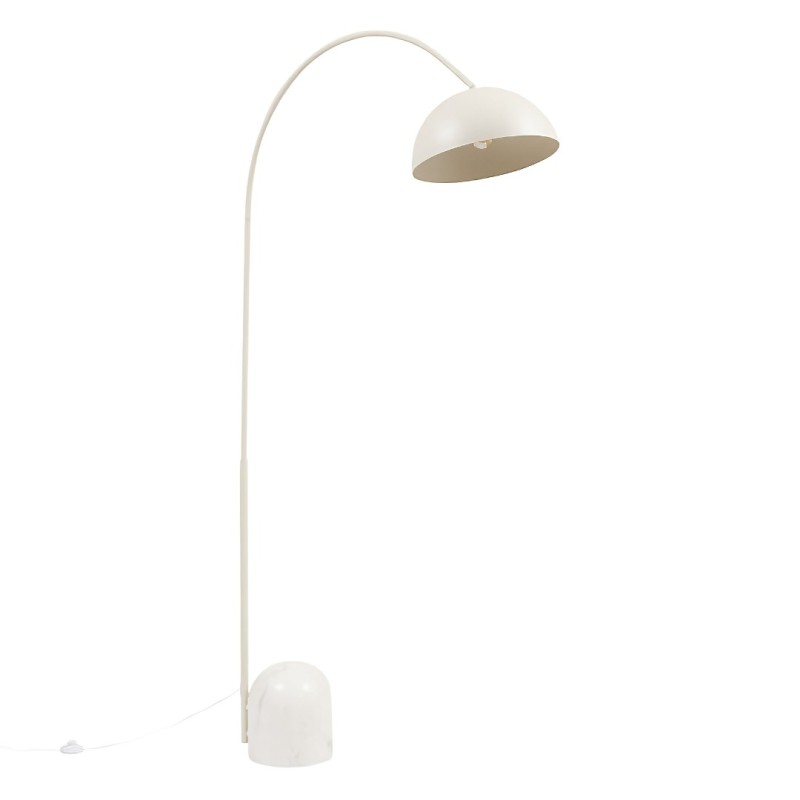 Lampadar Shani, metal, ceramica, bej argilos, 1XE27, H.193 cm, 221635