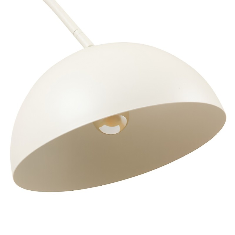 Lampadar Shani, metal, ceramica, bej argilos, 1XE27, H.193 cm, 221635