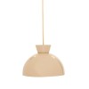 Suspensie Lito, metal, bej, 1XG9, D.22 cm, 221654A
