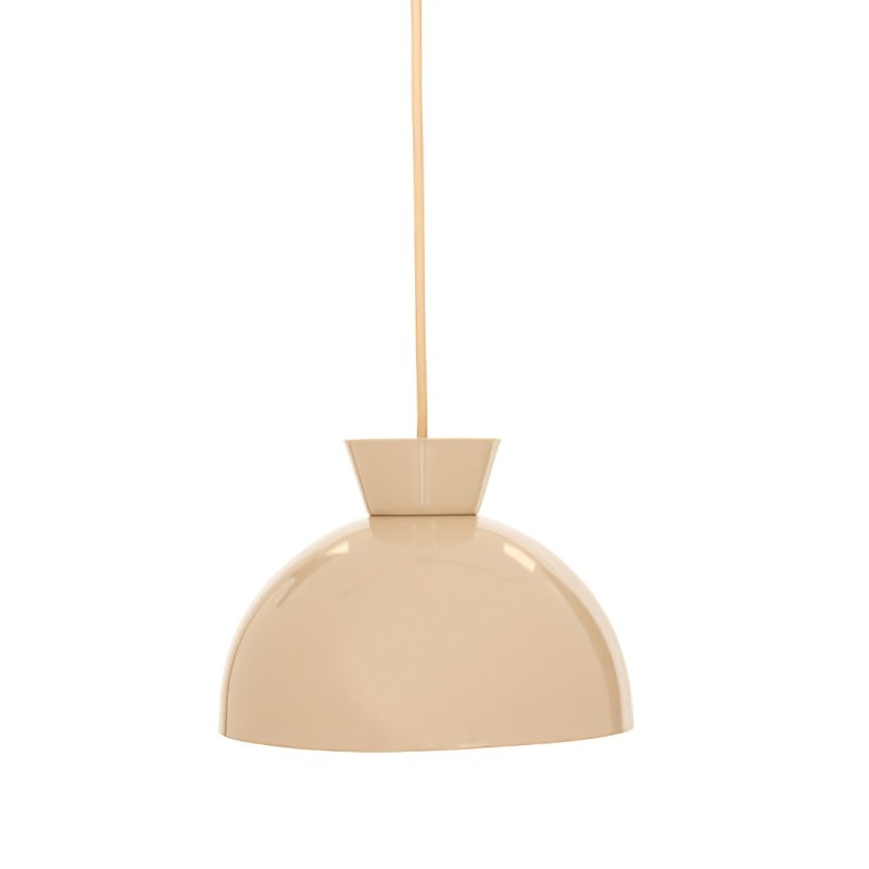 Suspensie Lito, metal, bej, 1XG9, D.22 cm, 221654A