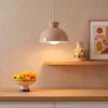 Suspensie Lito, metal, bej, 1XG9, D.22 cm, 221654A