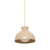 Suspensie Lito, metal, bej, 1XG9, D.22 cm, 221654A