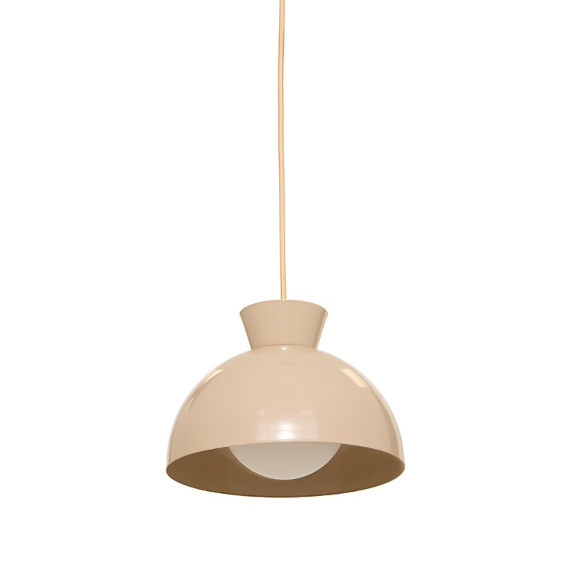 Suspensie Lito, metal, bej, 1XG9, D.22 cm, 221654A