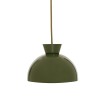 Suspensie Lito, metal, verde khaki, 1XG9, D.22 cm, 221654B