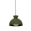 Suspensie Lito, metal, verde khaki, 1XG9, D.22 cm, 221654B
