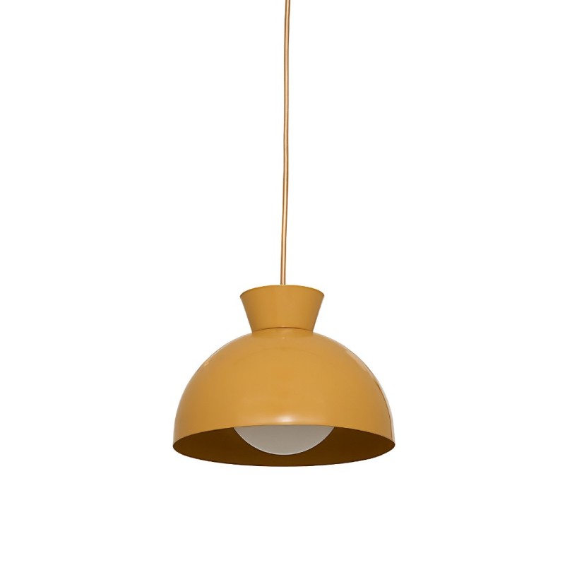Suspensie Lito, metal, ocru, 1XG9, D.22 cm, 221654C