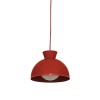 Suspensie Lito, metal, terracotta, 1XG9, D.22 cm, 221654D