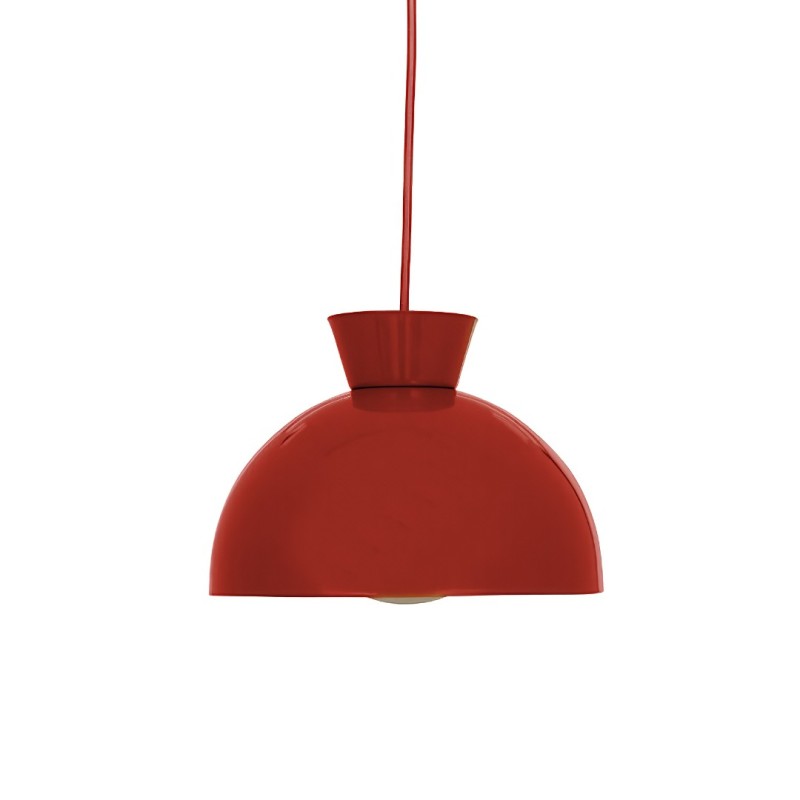 Suspensie Lito, metal, terracotta, 1XG9, D.22 cm, 221654D