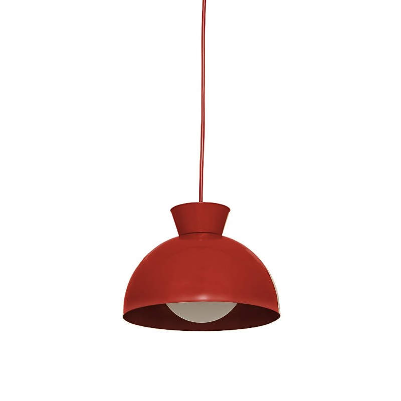 Suspensie Lito, metal, terracotta, 1XG9, D.22 cm, 221654D