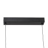 Suspensie Lionel, metal, negru, LED, 40W, alb cald 3000K, L.98 cm, 221664