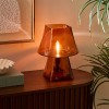 Veioza Elita, sticla, ambra, 1XE14, H.26 cm, 221671B