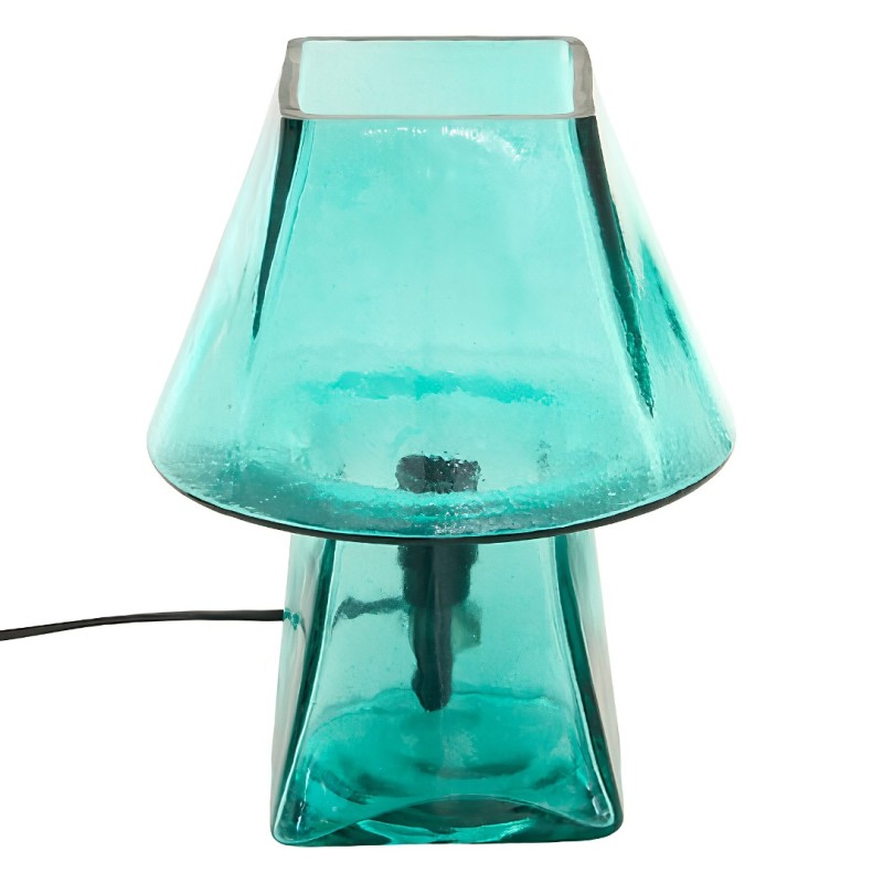 Veioza Elita, sticla, bleu, 1XE14, H.26 cm, 221671D