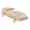 Decoratiune Josie, metal, lemn de mango, bej, L.25 cm, 222934
