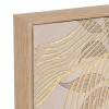 Tablou 3D canvas Perine, MDF, auriu, H.78 cm, 223815