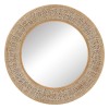 Oglinda Nathan, material natural, oglinda, bej, D.90 cm, 223828