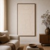 Tablou 3D canvas, MDF, alb, H.116 cm, 223833