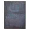Tablou canvas Bea, lemn de pin, bleu, H.116 cm, 223834