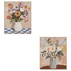 Tabou canvas Flori, MDF, multicolor, H.60 cm, 223839