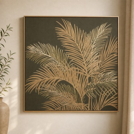 Tablou canvas Dante, MDF, verde, H.78 cm, 223841 