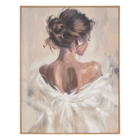 Tablou canvas Anastasia, MDF, bej, L.78 cm, 223843 