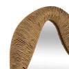 Oglinda Sanoa, material natural, sticla, bej, L.96 cm, 223877