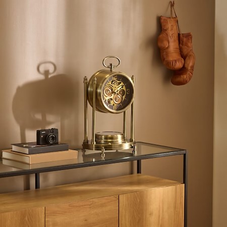 Ceas de masa Zack, metal, auriu, H.52 cm, 223880 