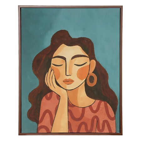 Tablou canvas Homy, MDF, multicolor, H.50 cm, 223887 